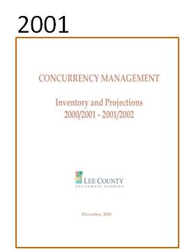 2001 Concurrency Report cover