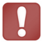 Image of red exclamation mark symbolizing alert messages