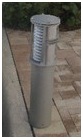 picture of typical bollard