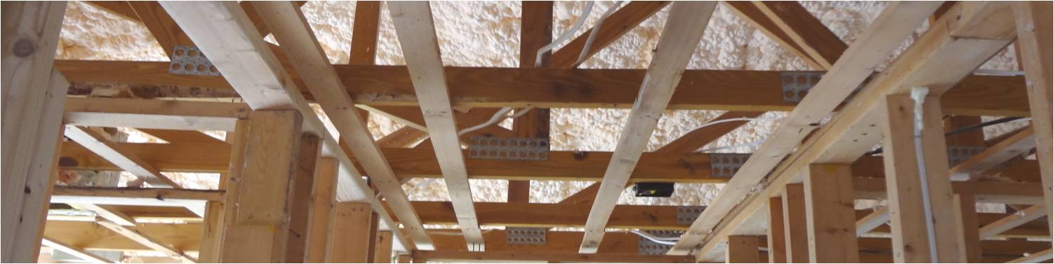 Interior Ceiling During Construction