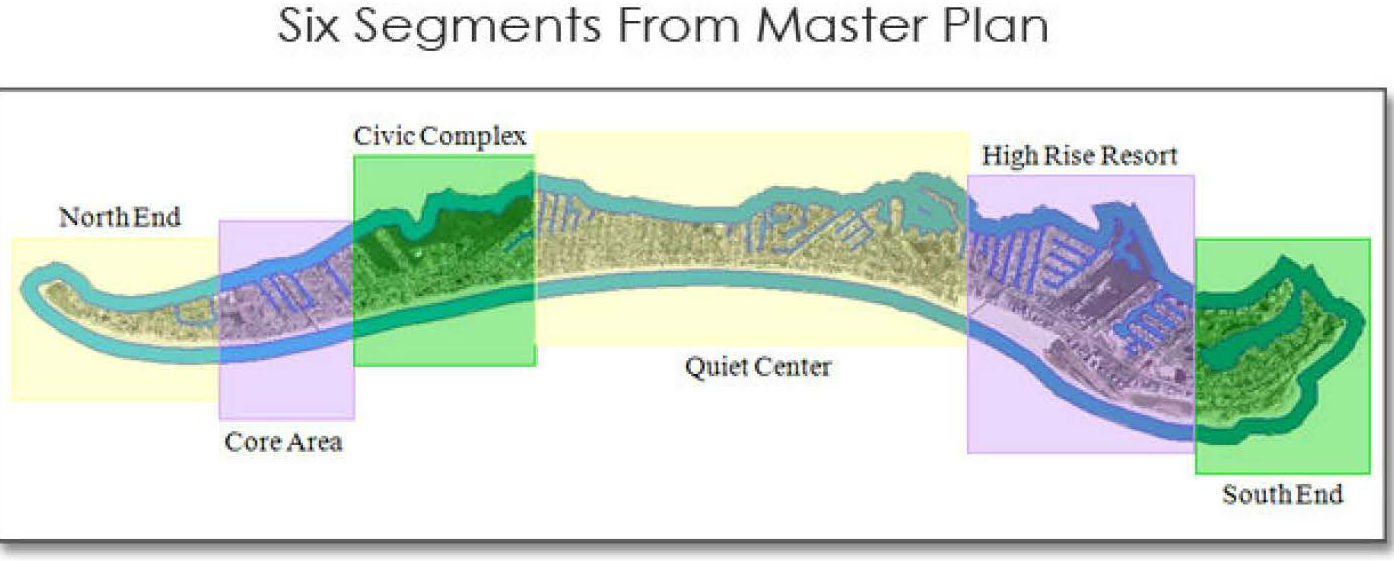 Estero Boulevard Master Plan Map