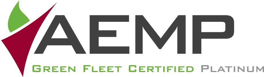 AEMP Green Fleet Certified Platinum logo