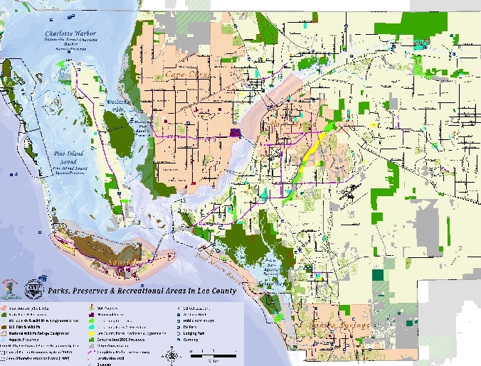 Click here to view Parks, Preserves and Recreational Areas map