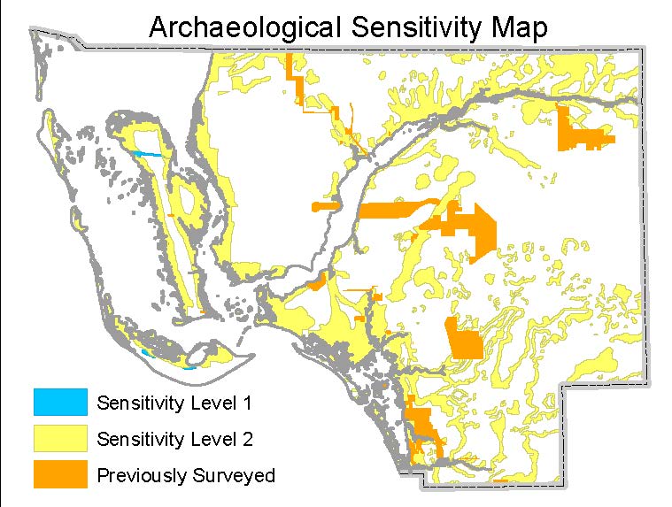 Click here to view Archaeological Sensitivity Map