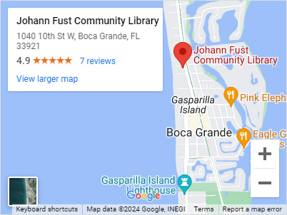 Google Map to Johann Fust Community Library