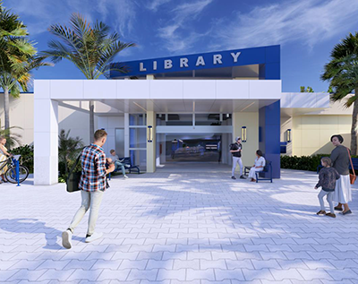 Riverdale Public Library Interior Design