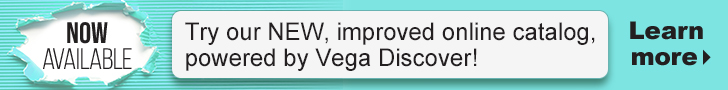 Stay tuned for our NEW online catalog powered by Vega Discover.
