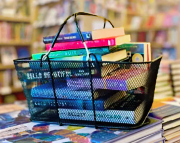 basket of books