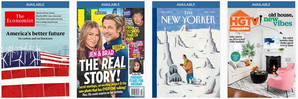 Popular Magazine Covers