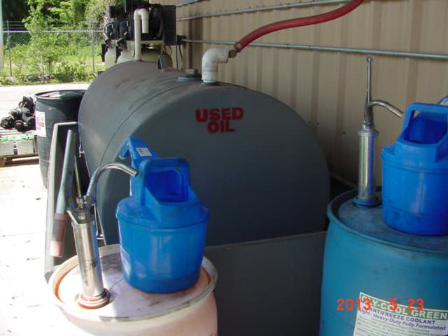 Used Oil Storage