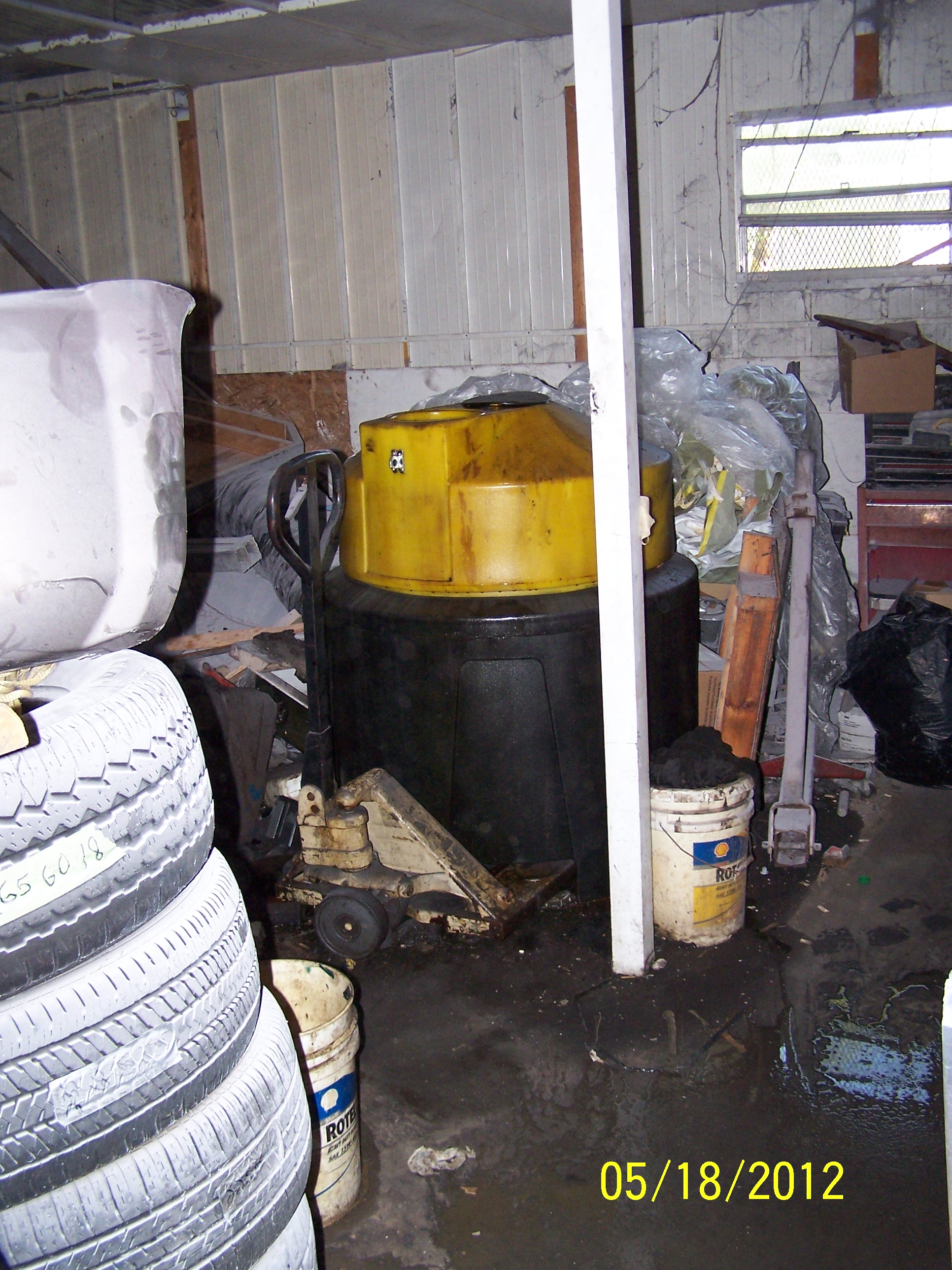 Used Oil Storage