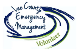 Lee County Emergency Management Volunteer logo
