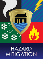 Hazard Mitigation picture and link to the Local Mitigation Strategy document
