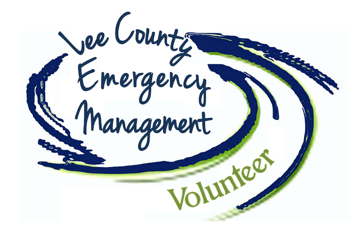 Lee County Emergency Management Volunteer Logo