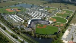 aerial view of Lee County Sports Complex