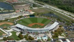 aerial view of Lee County Sports Complex
