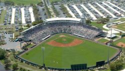 aerial view of  Lee County Sports Complex