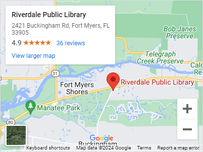 Google Map to Riverdale Public Library