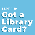 Library Card Sign Up Contest
